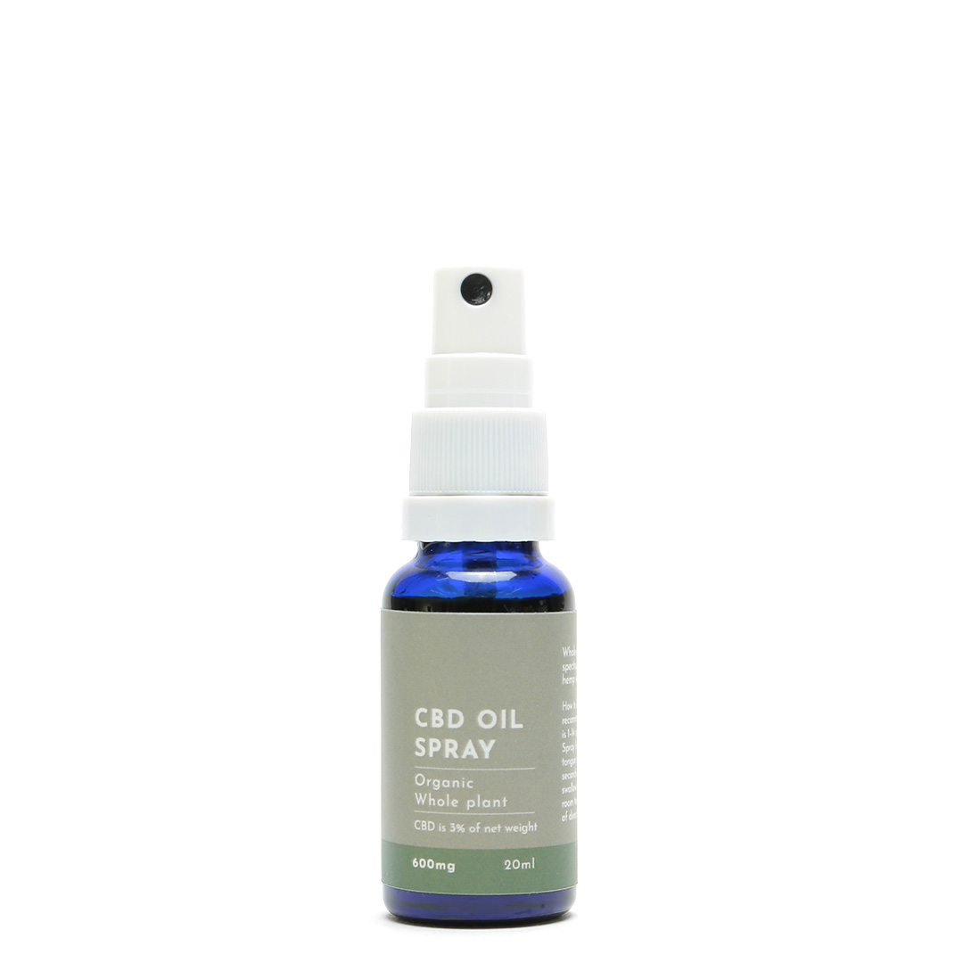 Whole Plant CBD Oil 3% (20ml Spray) The British CBD Co.