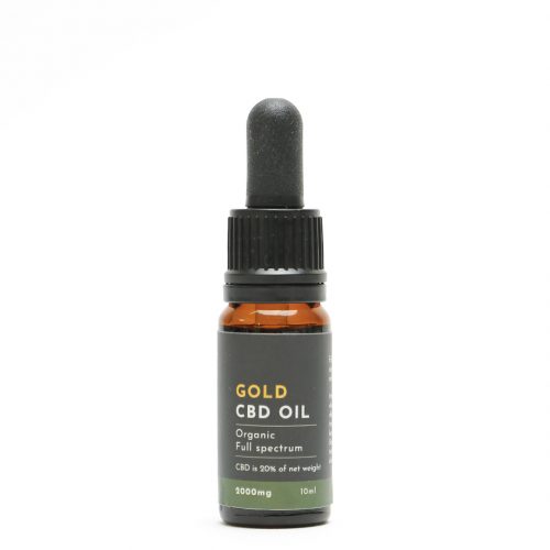 Gold Oil 20% (10ml Dropper) The British CBD Co.