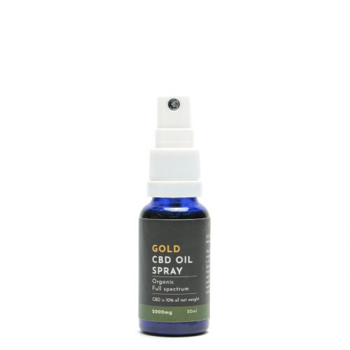 Gold Oil 10% (20ml Spray) The British CBD Co.